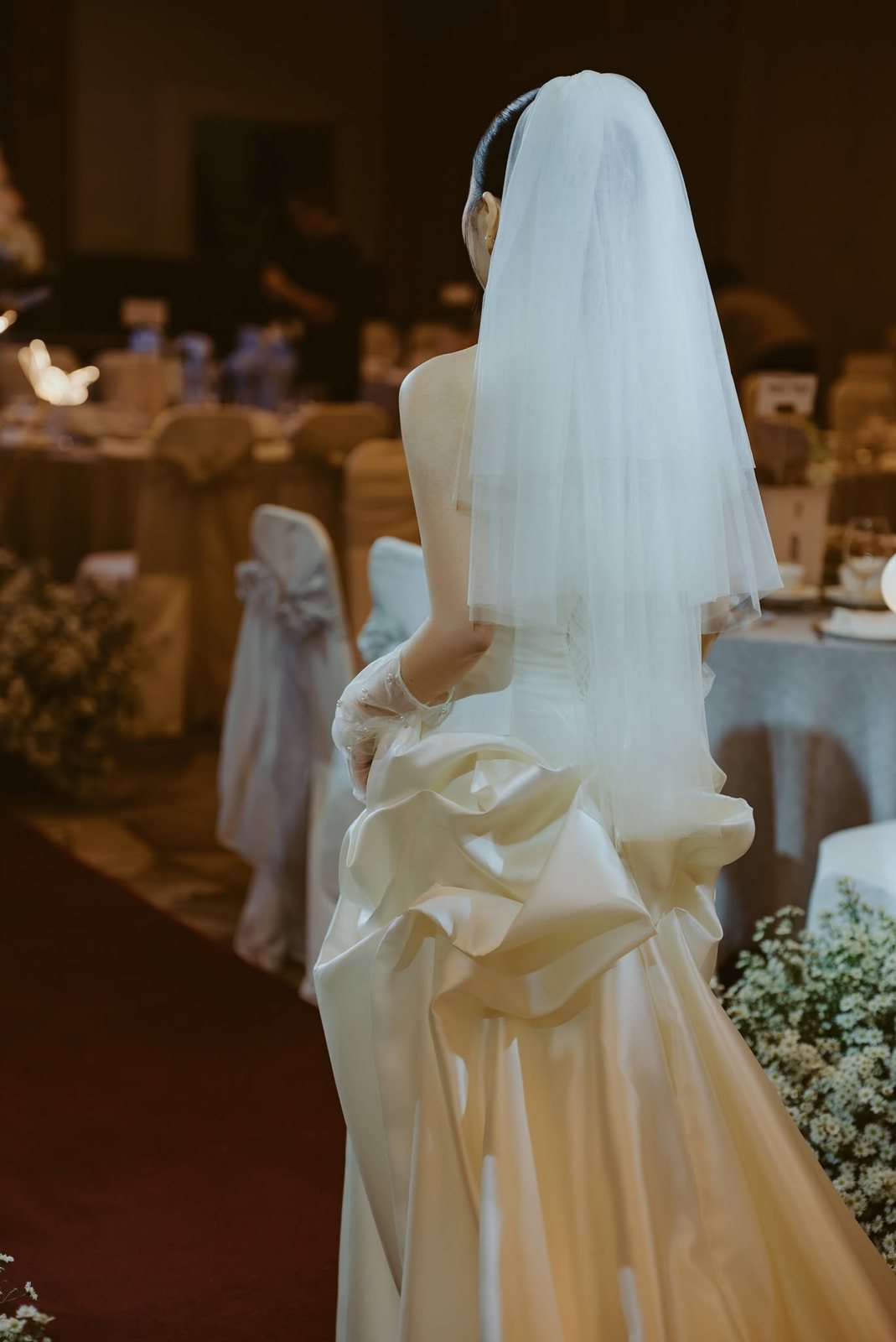 𝐊𝐢𝐦 𝐍𝐠𝐚̂𝐧 & 𝐓𝐡𝐚𝐧𝐡 𝐓𝐚̂𝐦 trong ngày cưới